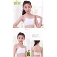 thumbnail image 3 of Training Bras for Girls Seamless Adjustable Cotton Cami Bralettes 7-14Y, 3 of 8