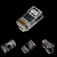thumbnail image 3 of Modular Face Plate Back Box Keystone Jack RJ45 Cat5e Cat6 Network 2/4 Ports 100x, 3 of 10