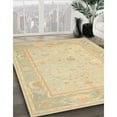 thumbnail image 2 of Ahgly Company Indoor Rectangle Traditional Brown Gold Oriental Area Rugs, 5' x 7', 2 of 6