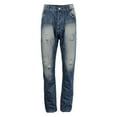 thumbnail image 2 of Moda para Hombre Pantalones con Agujeros Rasgados Y Flacos Pantalones Rectos Pantalones de Mezclilla de L Hugo Pantalones vaqueros, 2 of 9