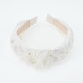 thumbnail image 5 of Unique Bargains 1 Pc Fashion Lace Tie Headbands for Women Beige, 5 of 6