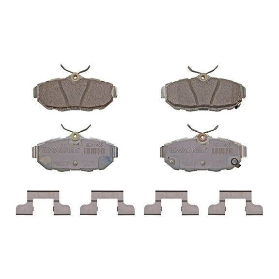 Disc Brake Pad Set Fits select: 2011-2014 FORD MUSTANG