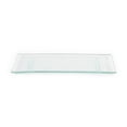 thumbnail image 4 of Glass Dinnerware 13.75" x 5" x h:0.5" Rectangular Clear Glass Platter (Set of 2), 4 of 6