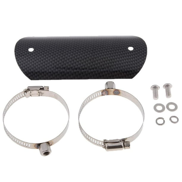 Moto motocicleta tubo de escape silenciador protector de calor protector de Cola Escudo térmico de la tubería del silenciador
