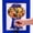 Blue, variant on Wall Mount Photo Frame Candy Dispenser, Creative Holiday Decor & Gift for Home