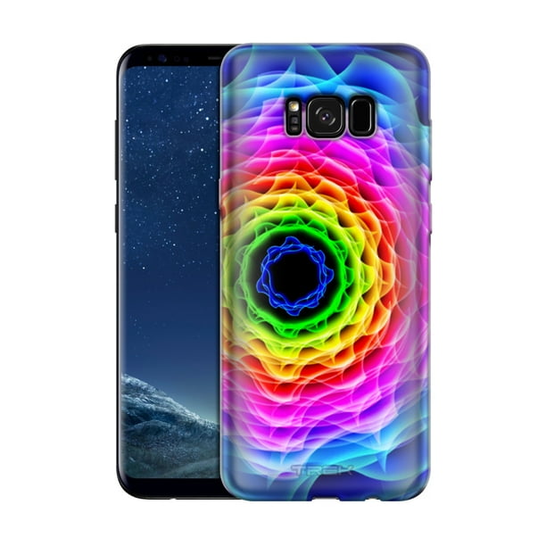 Samsung Galaxy S8 Plus Rainbow Vortex Tunnel Case