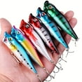 thumbnail image 3 of 2PC 12.5g Fishing Tackle: Catch More Fish with 93mm Popper Lure - Topwater Bait Wobblers!, 3 of 9