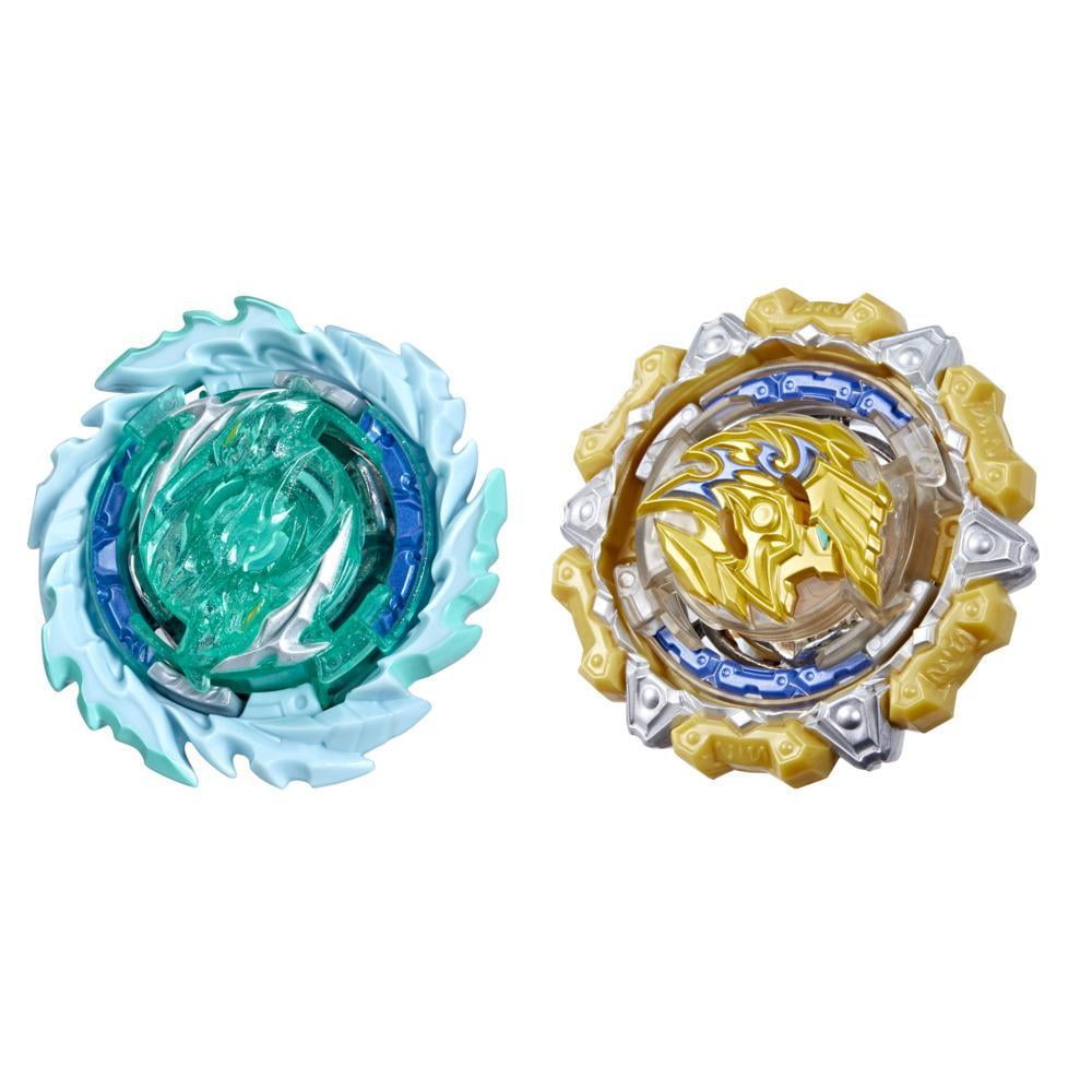 Beyblade Burst Surge Speedstorm Origin Achilles A6 and Tyros T6