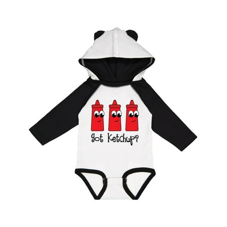 

Inktastic Got Ketchup Gift Baby Boy or Baby Girl Long Sleeve Bodysuit