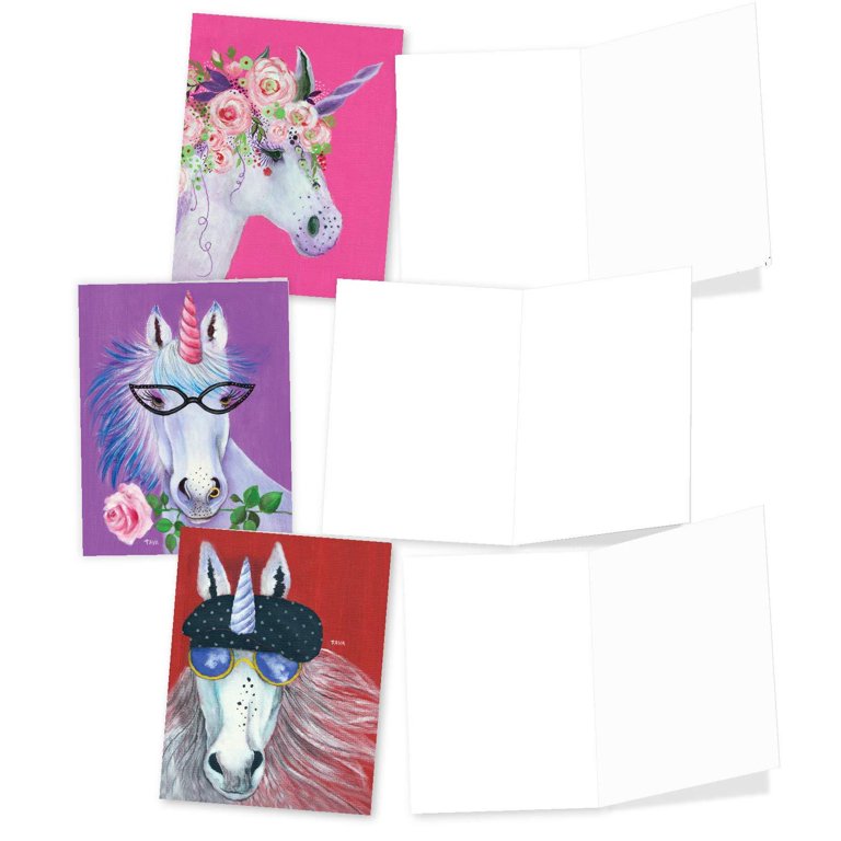 Skunk and Bubbles Watercolor Greeting Cards and Envelopes Pack of 8, A7 -  Ralphs