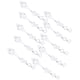 thumbnail image 4 of Colgante de cristal, 10 Uds. Lámpara colgante de araa DIY decoración para candelabros para habitaciones de bebés para ventanas para árboles de Navidad Unbranded 1218210017213, 4 of 8