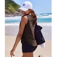 thumbnail image 3 of Pinspark Womens Workout Tops Quick Dry Athletic Tank Top UPF 50+ Sleeveless Running Shirts with Side Slits Lightweight Yoga Top, 3 of 6