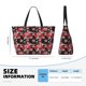 thumbnail image 4 of Disketp Rose Flowers Bolsa de Playa de Gran Capacidad, Bolso Impermeable y a Prueba de Arena para Mujer, Ideal para Playa, Piscina y Natación, 4 of 7
