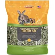 Angle View: Sunseed SunSations Natural Timothy Hay 56 oz Pack of 2