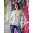 thumbnail image 2 of Ghosting Is My Favorite Sport Sweatshirt Women -Smartprints Designs, Female 4X-Large, 2 of 4