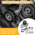 thumbnail image 3 of Kit de correa de distribución y bomba de agua para Chrysler PT Cruiser 2003-2010 para Chrysler Sebring 2003-2006 Número de kit de correa de distribución con bomba de agua No.TCK265/TCK265P, 3 of 7