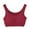 Red, variant on Seductiva Sports Bras for Women Plus Size Women's Bras Soft Wireless Bra for Moms & Seniors Push Up Comfort Soft No Underwire 1PC