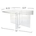 thumbnail image 3 of OnDisplay Cross Tier Acrylic Display Rack/Stand - Clear Food Display Stage (11" Height), 3 of 7