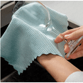 thumbnail image 7 of Nanoscale Cleaning Rag,Multi-Purpose Reusable Cloth for Streak-Free Shine on Glass,Stainless Steel,and Mirrors, 7 of 7