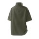 thumbnail image 2 of Ceisia Men's Solid Color Half-Zip Stand Collar Short Sleeve Top, Loose Fitness Shirt with Pockets for Men Army Green L Gifts, 2 of 3