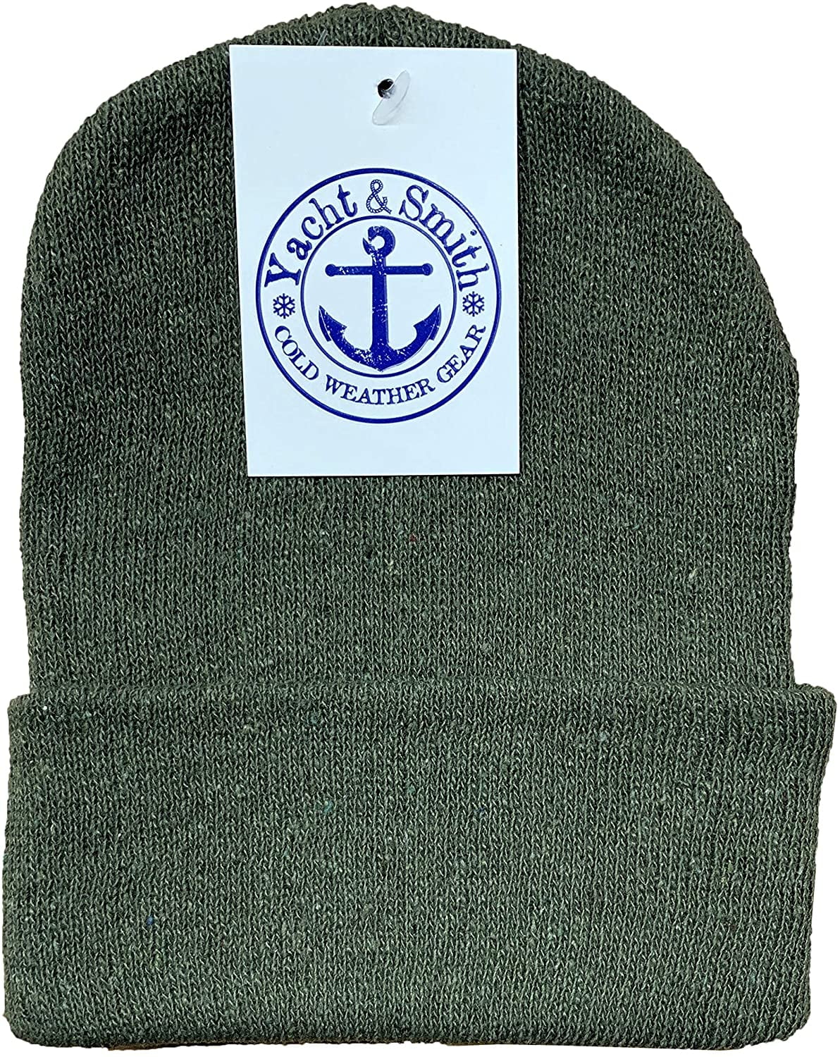 Yacht & Smith Kids Winter Beanie Hat Assorted Colors Bulk Pack Warm Acrylic Cap