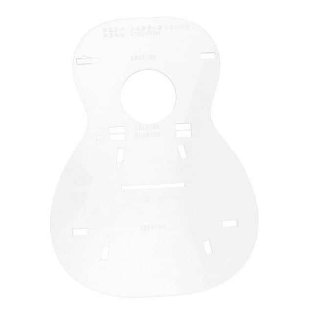1 Unidad Pntil Ukelele De Cuerpo Pequeño Guitarra Para Producción Musical Electrónica Aprendiziaje Gloria Ukulele Body Template