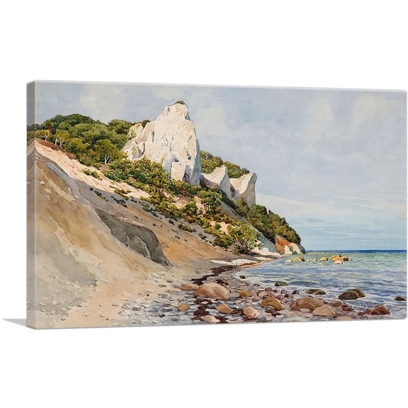 ARTCANVAS Watercolor 1920 Canvas Art Print by Gunnar Widforss - Size: 12" x 8" (0.75" Deep)