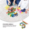 thumbnail image 3 of MasteelfCA 1 Set Wooden Stacking Blocks Toy Educational Balance Game Toddler Stacking Toy (Insect), 3 of 7
