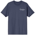 thumbnail image 7 of Coraline Cat Secret Door Stop Motion Animated Dark Fantasy Horror Another World Something are Not As They Seem on Navy Adult Crew Neck Short Sleeve T-shirt - Small, 7 of 7