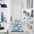 thumbnail image 5 of Cartoon Sheep Stars Clouds Runner Area Rug 2x6 Soft Non-Slip Washable Bedside Carpet for Hallway Bedroom Living Room Home Decor, 5 of 8