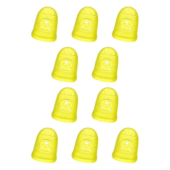 Seitruly Protectores de silicona para dedos de guitarra, protección para ukelele, soporte para dedos, multicolor, ahuecado, hipoalergénico, Type2 NO2