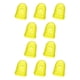 thumbnail image 2 of sweethay Protectores de silicona para dedos de guitarra, ukelele resistente al desgaste, instrumentos musicales transparentes ahuecados, amarillo XS Type2 NO2, 2 of 6