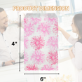 thumbnail image 5 of Novel Box 100-Pack Floral Print Flat Paper Party Bags 4x6 Inches for Birthday, Wedding, and Gift Favors, 5 of 7