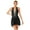 Black, variant on Women's Asymmetric Ballet Skirted Leotard Modern Dancewear Costume Contemporary Lyrical Dance Purple S