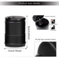thumbnail image 2 of Car Ashtray, Car Ashtray With Lid Portable Car Ashtray Less Car Ashtray Car Ette Ashtray, For Car, Home, And, 2 of 4