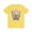 Maize Yellow, variant on Butterfly Shirt, Shirt with Butterfly, Tee Shirt with Antique Butterfly