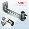 thumbnail image 5 of Liboer Projector Mount, Aluminium Alloy Holder with Adjustable Ball Head, Hold Up to 11 lbs, M6 Screw Adapter, Silver, 5 of 6