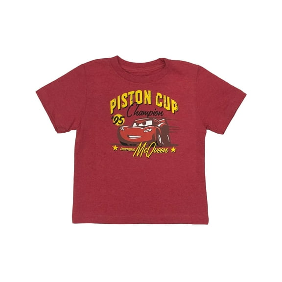Disney Cars Infant & Toddler Boys Red Lightning McQueen Tee Shirt 2T