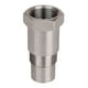 thumbnail image 2 of Conector de sensor de oxígeno automotriz de 46,5 mm, conector de filtro de extensión de acero inoxidable, conector de extensión, 2 of 4
