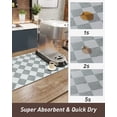 thumbnail image 2 of Coffee Mat-Coffee Bar Accessories No Stains Absorbent Quick Drying Mat for Kichen Couner-Bar Mat Fit Coffee Station Table Maker Machine Pot Espresso Machine Dish Rack, 2 of 6