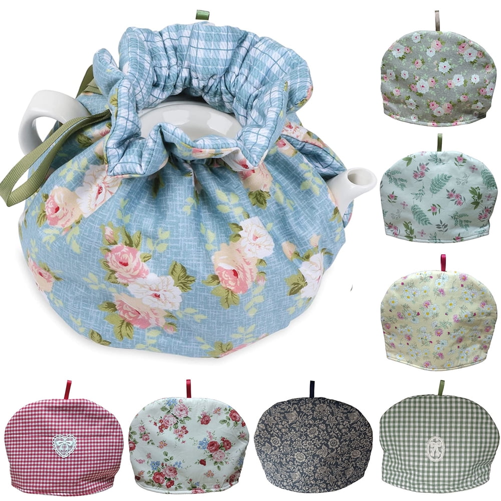 Visland Tea Cozy, Vintage Floral Tea Cozy Insulated Teapot Cover Keep