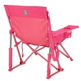 thumbnail image 3 of GCI Outdoor Kickback Rocker Foldable Rocking Camp Chair, Sport Pink, 3 of 9