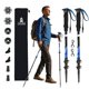 thumbnail image 1 of Bastones de trekking Croosseoutdoors ajustables de aluminio 58-135 cm, 1 of 9