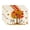 C, variant on Sm:)e Orange Pumpkin Maple Leaf Fall Placemats Set of 4 12x18 Inch, Indoor Outdoor Table Mats Decorations for Home Party