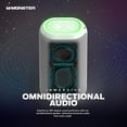 thumbnail image 5 of Monster DNA Max Portable Bluetooth Speaker, 360° Bass Sound, 10W Qi Charging Pad, IP67 Waterproof, Indoor & Outdoor, 5 of 8