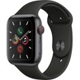 thumbnail image 1 of Restored Apple Watch Series 5 (GPS + Cellular) 44mm Aluminum Case With Sport Band Like New, 1 of 5
