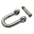thumbnail image 4 of Extreme Max 3006.8393 BoatTector Grillete en D de acero inoxidable con pasador que no se engancha - 1/4"", 4 of 5