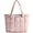 Light Pink, variant on Expandable Tote Bag for Women, Zipper Puffer Work Tote with Water-Resistant Quilted, Nurse and Carry-On Travel Bag
