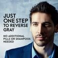 thumbnail image 6 of Just for Men Gray Reverse Daily Hair Serum, Gradually Reduces Gray Hair, Easy Dye-Free Serum, Travel Friendly, 1.7oz, 6 of 11