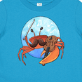thumbnail image 4 of Inktastic Fun Fiddler Crab with Violin and Mustache Boys or Girls Baby T-Shirt, 4 of 5